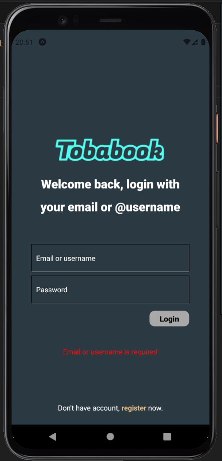 Login Page
